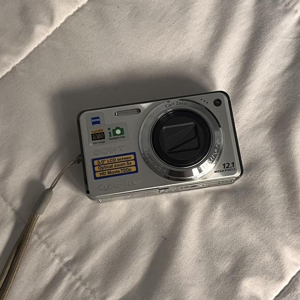 Sony Silver Digital Camera with 12.1 MP
